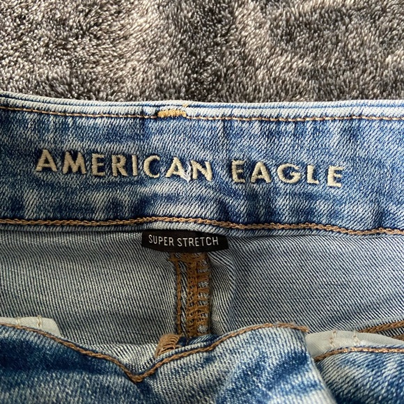 american eagle light wash denim skirt - Picture 5 of 6